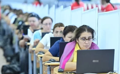 Müəllimlərin sertifikatlaşdırılmasının test imtahanı mərhələsi başa çatdı