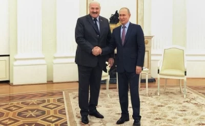 Putin və Lukaşenko görüşdü