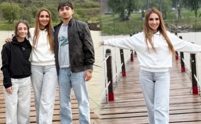 Aytəkinin ailəsi ilə Qarabağ gəzintisi - FOTOLAR