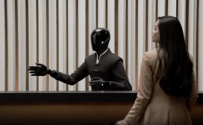 Tamamilə robotlaşdırılmış otel - Ərazi təmizliyindən qəhvə hazırlamağa kimi...