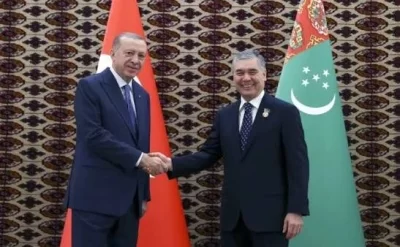Ərdoğan və Berdiməhəmmədov bu məsələləri müzakirə etdilər