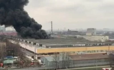 Moskvada böyük yanğın: