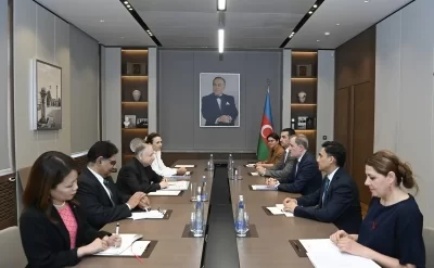 Ceyhun Bayramov Jan Todtla görüşdü