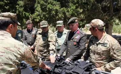 Türkiyə generalı Azərbaycan HDQ-də – FOTOLAR