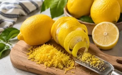 Limonu qabığı ilə yeyin - Belə daha FAYDALIDIR