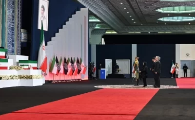 Azərbaycan nümayəndə heyəti Seyid Əli Xameneinin vida mərasimində iştirak etdi – FOTOLAR