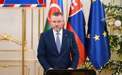 Slovakiya prezidenti Azərbaycana yola düşdü – FOTO