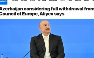 Prezident İlham Əliyevin IV Qlobal Media Forumunda çıxışı dünya mətbuatının diqqət mərkəzindədir