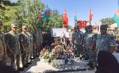 Şəhid Vüsal Vəliyevin doğum günü münasibətilə anım mərasimi keçirilib –