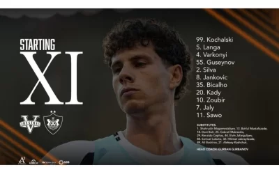 Avropa Liqası: “Vestri” və “Qarabağ”ın start heyətləri açıqlandı