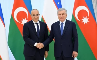Mikayıl Cabbarov Özbəkistan Prezidenti Şavkat Mirziyoyev tərəfindən qəbul olundu
