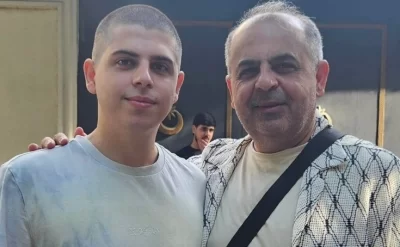 Oğlunu hərbi xidmətə