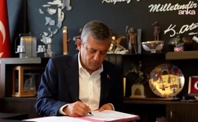 Özgür Özel CHP-dən istefa verdi: