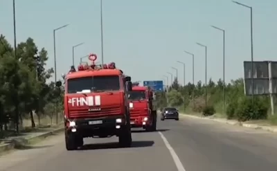 FHN yanğın-taktiki təlim keçirdi