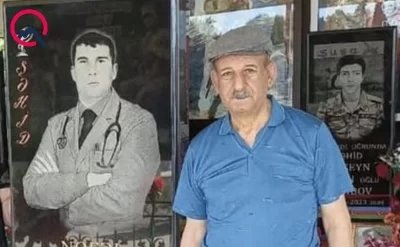 Şəhid atası vəfat etdi – Fotolar