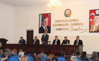 Goranboy RİH başçısı yanında Şuranın növbəti iclası keçirildi