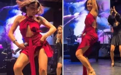 Melek Mossonun konsert görüntüləri gündəm oldu: