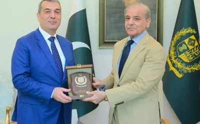Şahbaz Şərif Xəzər Fərhadovla