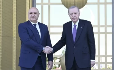 Livan Prezidenti Türkiyədə rəsmi səfərdədir