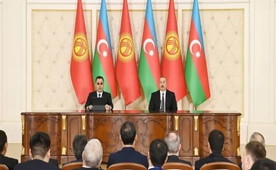 Prezidentlər mətbuata bəyanatlarla