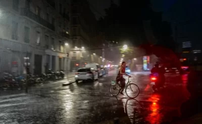 Fransada 10 bölgədə güclü fırtına və dolu xəbərdarlığı edilib