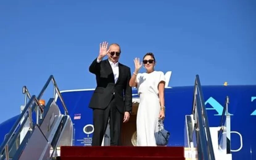 İlham Əliyevin Qırğızıstana səfəri başa çatdı