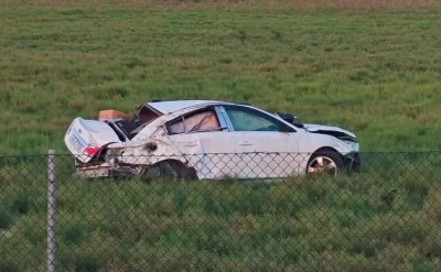Masallıda qəza: Sürücüsü qadın olan "Chevrolet" dərəyə yuvarlandı - FOTO - VİDEO