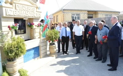 Şəhid Aslan Əliyevin xatirəsi anıldı - FOTO