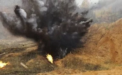 Mina partlayışında xəsarət alan şəxsin