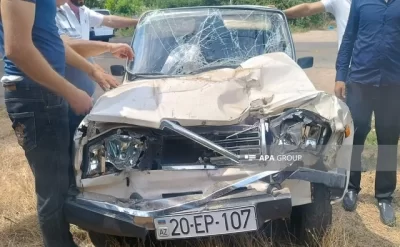 Tovuzda baş vermiş qəzada xəsarət alan şəxsin vəziyyəti açıqlandı
