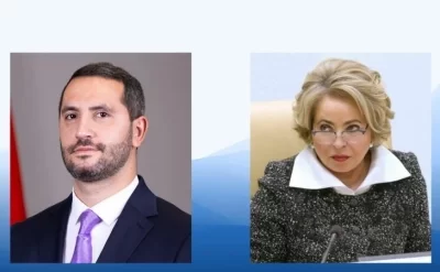 Ermənistan və Rusiya parlament sədrləri arasında telefon danışığı olub