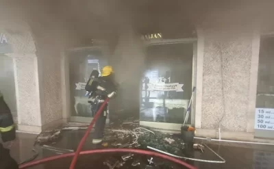 Bakının mərkəzindəki yanğın SÖNDÜRÜLDÜ