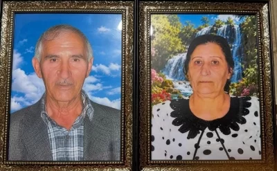 Yandırılaraq öldürülən ər-arvadın FOTOSU