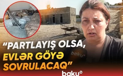 Sakinlərin etirazına səbəb olan YDM tikintisi: