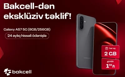 “Bakcell” “Samsung Galaxy A57 5G” üçün xüsusi kampaniyaya