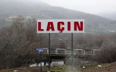 "Laçın" yazısı yarım