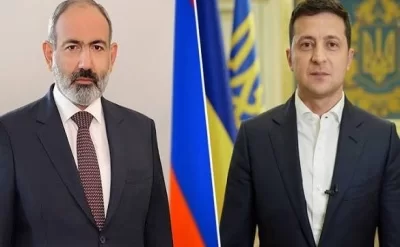 Paşinyan Zelenski ilə telefonla danışdı