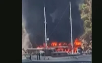 Türkiyədə dəhşətli dəniz fəlakəti: 107 sərnişini daşıyan gəmi