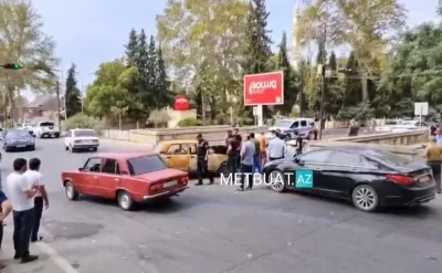 Göyçayda ağır qəza -