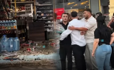 Masazırda spirtli içki üstündə insident: Saxlanılan var - VİDEO
