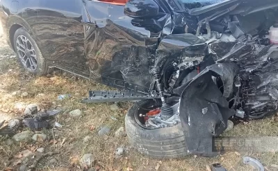 Şabranda qəza: sərnişin və