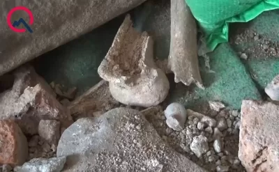 100 illik ziyarətgahı qanunsuz qazdılar: Sümüklər çıxdı