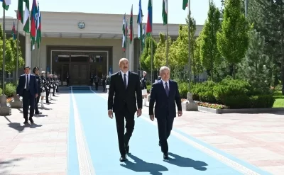 Prezidentin Özbəkistana dövlət səfəri ilə bağlı videoçarx paylaşıldı