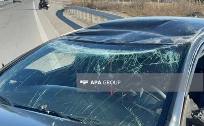 Bakıda maşın piyadanı vuraraq