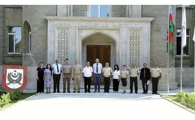 Amerikalı təlimatçılar Azərbaycanın Milli Müdafiə Universitetində - FOTO