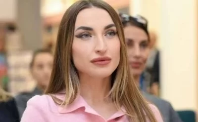 Alyona Əliyeva Mehriban Əliyevanı doğum günü münasibətilə