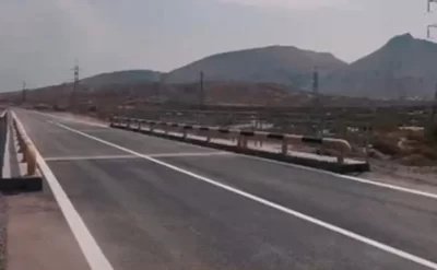 Lökbatan-Güzdək yolunda uçan körpü bərpa olundu