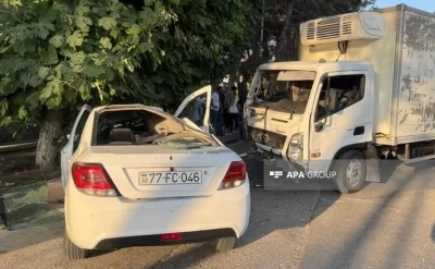 Ağır yol qəzası BAŞ VERİB -