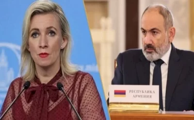Zaxarovadan Paşinyana:"Siz kişisiniz, yoxsa qadın?"