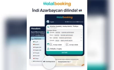 “Halalbooking” artıq Azərbaycan dilində - FOTO